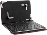tracer trator43855 tablet case with keyboard 7 8 smart fit red photo