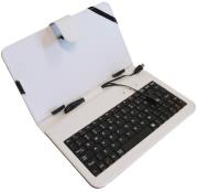 art ab101a tablet case 7  keyboard usb white photo