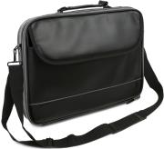 platinet laptop bag 156 yawa eco leather black grey photo