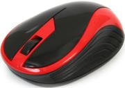 omega om0415br wireless mouse black red photo