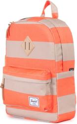 sakidio herschel heritage kids 85l neon orange stripe khaki photo