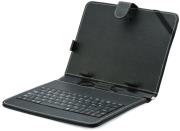 book case universal with keyboard with micro usb for tablet 7 black photo
