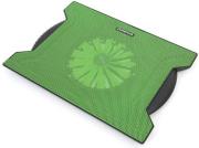 omega om42190 laptop cooler pad chilly 1 fan 4 usb ports green photo