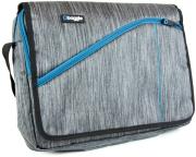 baggie messenger bag grey 156 blue bge156988 photo