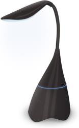 forever bs 750 wireless desktop lamp with bluetooth speaker black photo