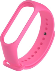 loyraki smart watch xiaomi mi band 3 4 silicone wrist strap pink photo