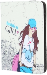 greengo universal case fashion girl for tablet 7 8  photo