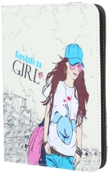 greengo universal case fashion girl for tablet 9 10  photo