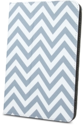 greengo universal case zigzag grey for tablet 7 8  photo