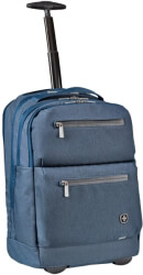 wenger 602810 citypatrol rolling laptop backpack with tablet pocket navy photo