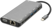 4smarts 8in1 hub usb type c to ethernet hdmi 3x usb 30 and card reader space grey photo