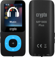 crypto mp1800 plus 16gb mp3 player blue photo