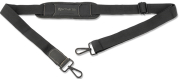 4smarts shoulder strap with 2x carabiner hooks for notebook bag black bulk photo