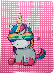 universal case rainbow unicorn for tablet 9 10 photo