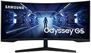 othoni samsungodyssey lc34g55twwpxen34 ultrawide quad hd 165hz led black photo