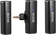boya boyalink mobile wireless mic for android usb c iphone ios and 35 trs laptop 2 person vlog photo