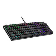 pliktrologio coolermaster sk652 rgb backlight low profile mechanical switch blue gaming photo