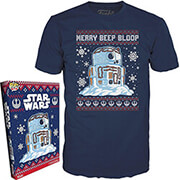 funko boxed tees disney star wars holiday r2 d2 snowman xl photo