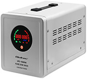 qoltec uninterruptible power supply pure sine wave ups 1000va 700w constant phase grey photo