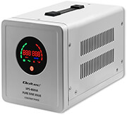 qoltec uninterruptible power supply pure sine wave ups 800va 560w constant phase grey photo