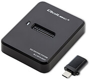 qoltec docking station ssd m2 sata ngff usb 31 photo