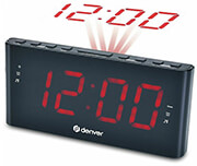 denver cpr 710 projection clockradio with dual alarm photo