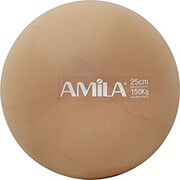 mpala gymnastikis amila pilates ball 25cm xrysi bulk photo