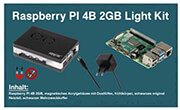 raspberry pi 4b 2gb light kit magnet housing bundle photo