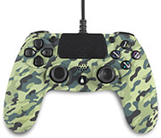 spartan gear hoplite wired controller pc ps4 green camo photo