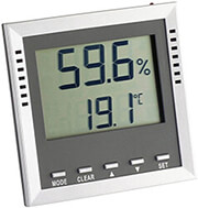 tfa 30501054 k klima guard professional thermo hygrometer photo