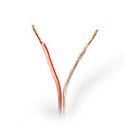 nedis speaker cable 2 x 150mm 100m transparent photo nedis speaker cable 2 x 150mm 100m transparent photo