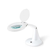 nedis magl1wt magnifying table lamp 6500k 65w 585lm white photo