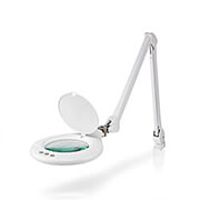 nedis magl3wt magnifying table lamp 6500k 10w 660lm white photo