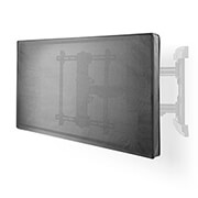 nedis tvoc4042bk outdoor tv screen cover for screens 40 42 black photo