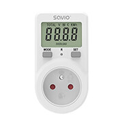 savio ae 02 watt meter with lcd display photo