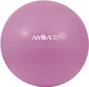 mpala gymnastikis amila gymball 55cm roz bulk photo