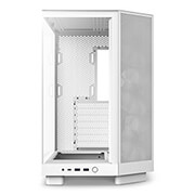 case nzxt h6 flow rgb midi tower window white photo