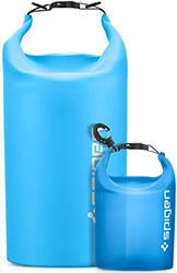 spigen aqua shield waterproof dry bag 20l 2l a630 sea blue photo