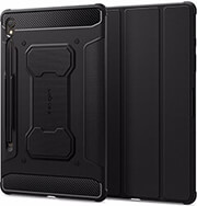 spigen rugged armor pro black for samsung galaxy tab s9 photo