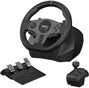 pxn v9 steering wheel pc ps3 ps4 xbox one xbox series switch photo