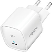logilink pa0279 usb power socket adapter 1x usb c pd 30w white photo