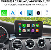 digital iq bz 242 cpaa carplay android auto box for mercedes mod2012 2015 with ntg 45 47 photo