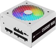 psu corsair cx550f rgb white 550w 80 plus bronze fully modular photo