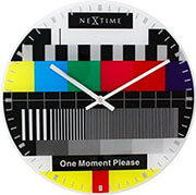 nextime clock 8802 small testpage 30cm wall multi color photo