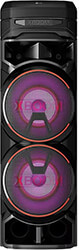 lg xboom rnc9 party sound with bluetooth and karaoke photo