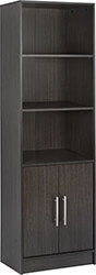bibliothiki melaminis ensley hm202701 zebrano 60x30x180 ek photo bibliothiki melaminis ensley hm202701 zebrano 60x30x180 ek photo