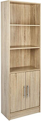 bibliothiki melaminis ensley hm202702 sonama 60x30x180 ek photo bibliothiki melaminis ensley hm202702 sonama 60x30x180 ek photo