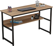 grafeio hm213102 melamini se karydi me mayro metalliko skeleto 120x50x75yek photo