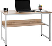 grafeio hm213101 melamini se sonama me leyko mat skeleto 120x50x75yek photo