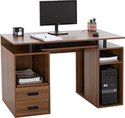 grafeio melaminis status hm202603 walnut 120x55x76 ek photo grafeio melaminis status hm202603 walnut 120x55x76 ek photo